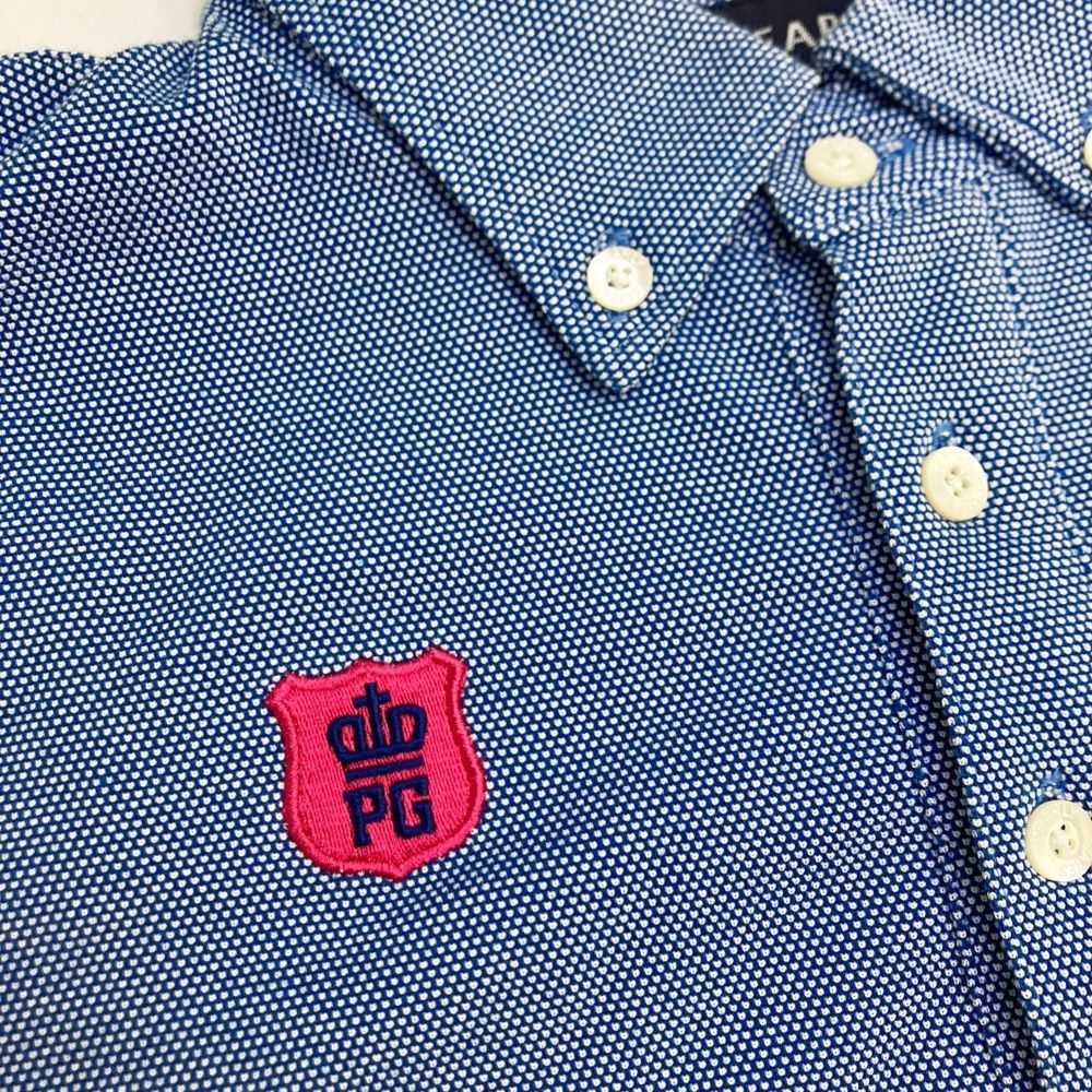 サイズ：6 PEARLY GATES パーリーゲイツ 長袖ポロシャツ ブルー系