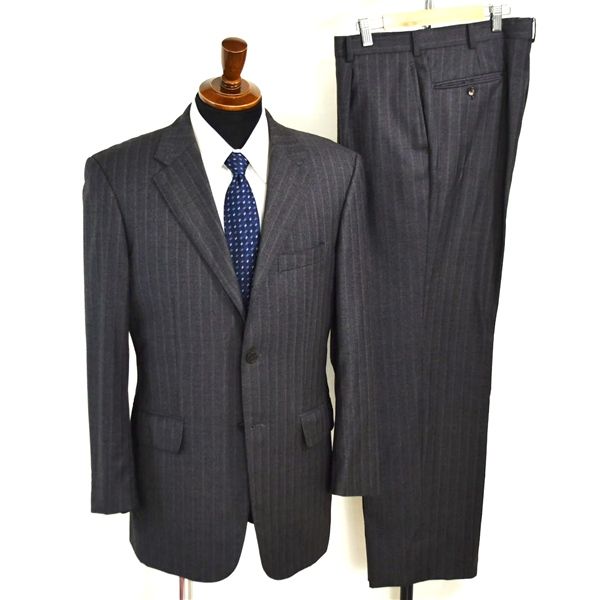 タケオキクチ 伊製 ロロピアーナ 120's シルク混生地 段返り 3つボタン