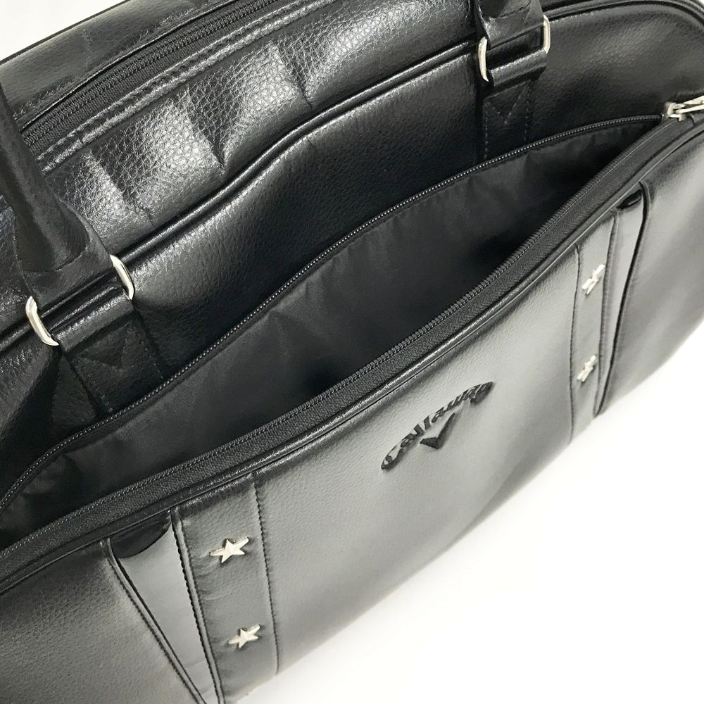 CALLAWAY キャロウェイ 2WAY ボストンバッグ ブラック系 [240101597563