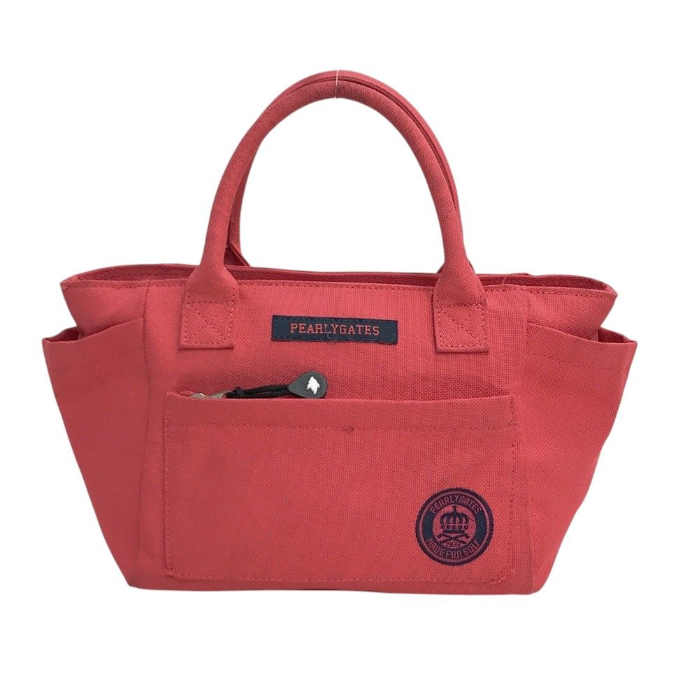 新品 PEARLY GATES GOLFカートバッグ ラビット刺繍　赤色 PEARLY GATES パーリーゲイツ カートバッグ ピンク系 [240101607506