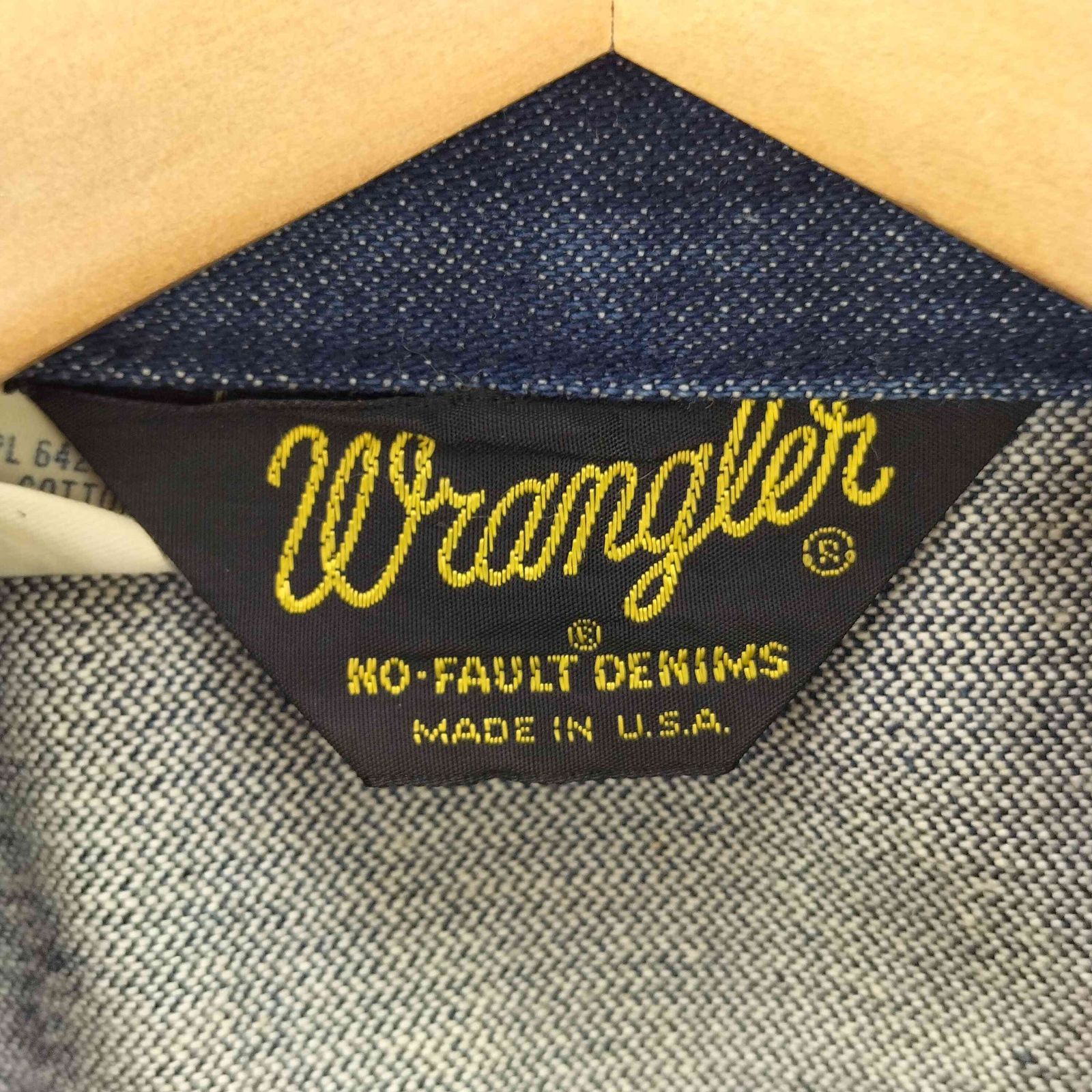 ラングラー Wrangler 70S-80S USA製 126MJ デニムトラッカージャケット