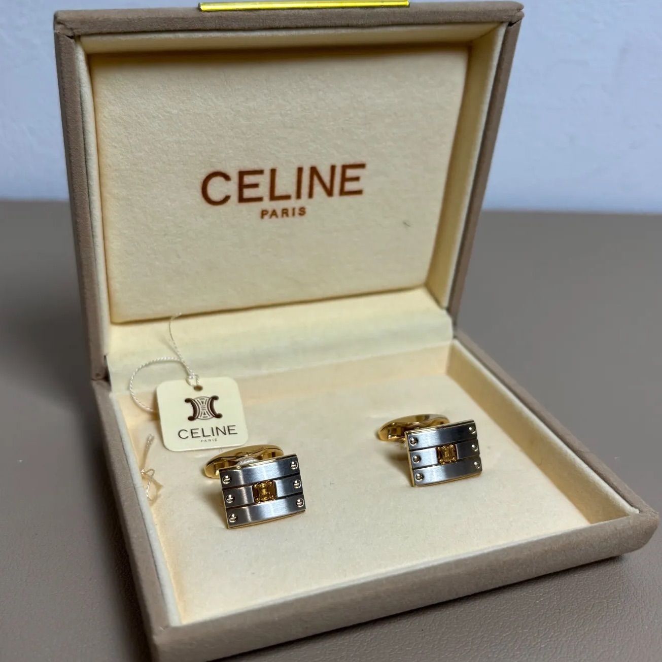 CELINE セリーヌ カフス カフリンクス 7-10-185 CELINE セリーヌ カフス カフリンクス 7-10-185