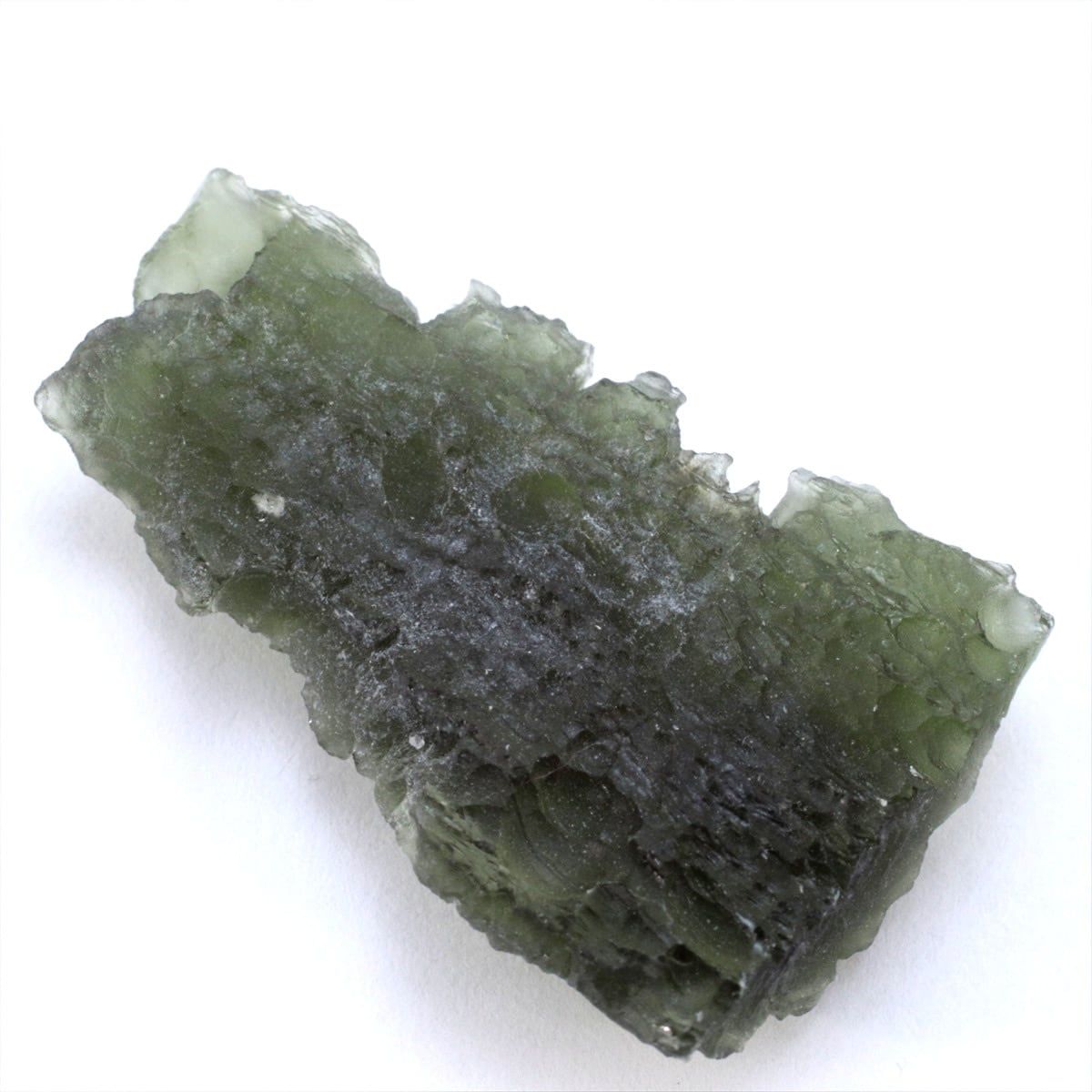 モルダバイト 4.7g 鑑別書付き モルダウ石 テクタイト 原石 標本