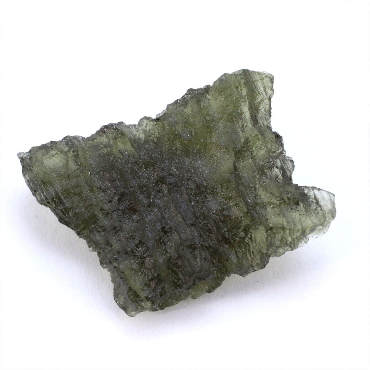 モルダバイト 3.1g 鑑別書付き モルダウ石 テクタイト 原石 標本