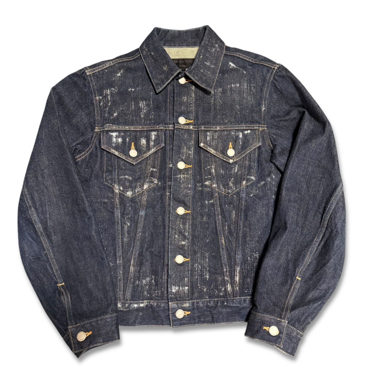 COMME des GARCONS HOMME コムデギャルソンオム シルバーペイント