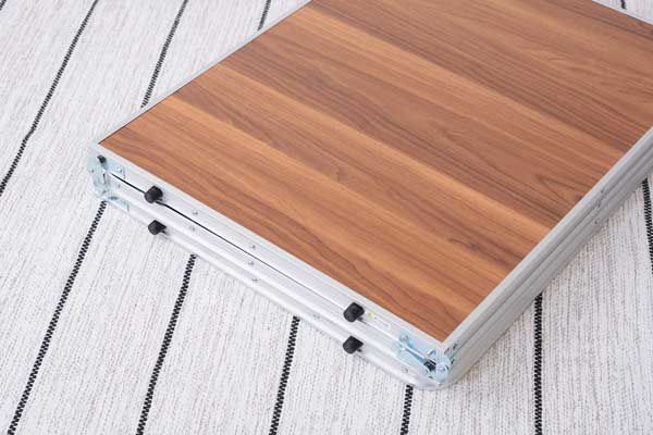 折りたたみ式ワイドテーブル180 奥行80 cm W 180×D 80×H 54|62|70 高さ3段階調整 No.558