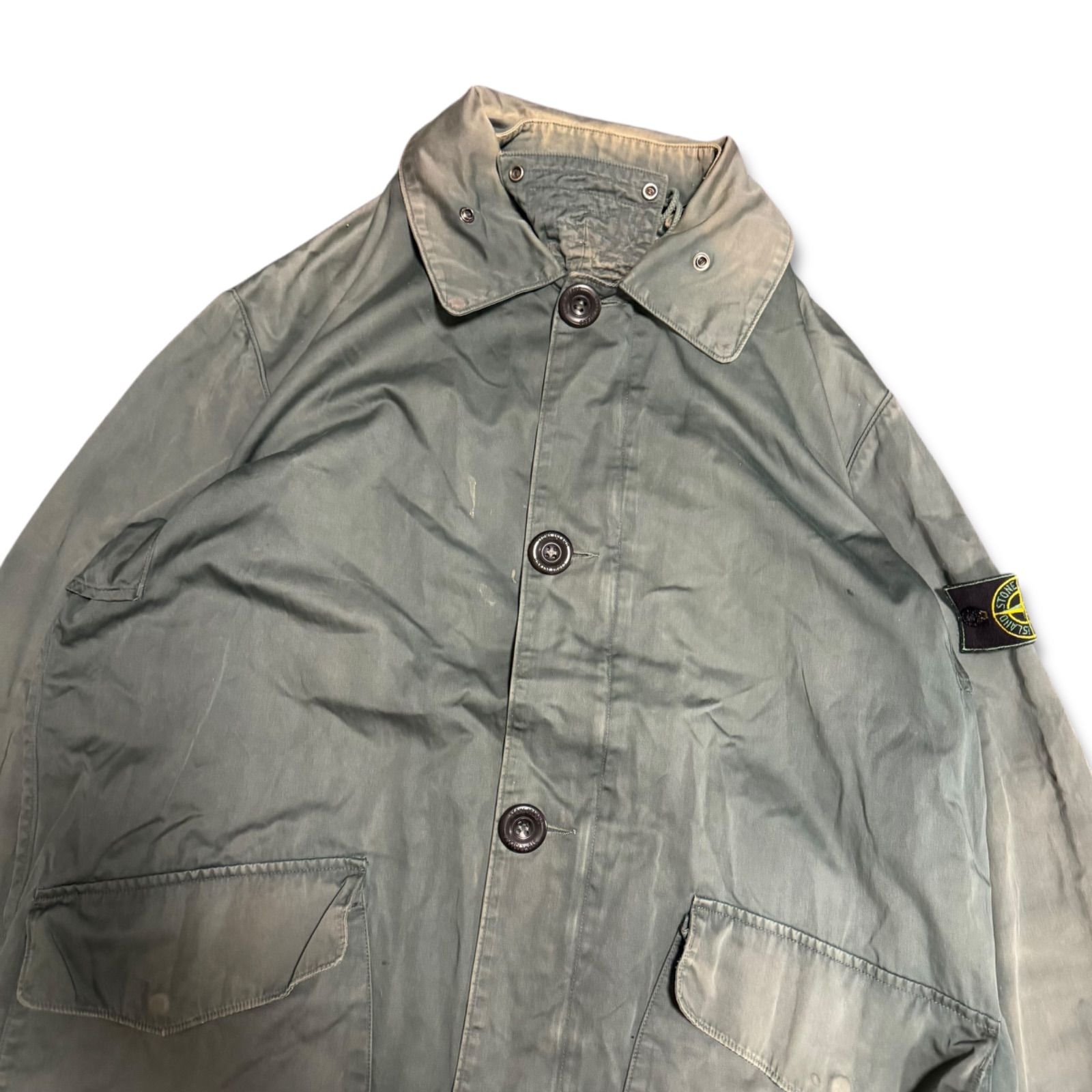 90s】Stone Island Vintage 1998 Raso Gommato Jacket ストーン