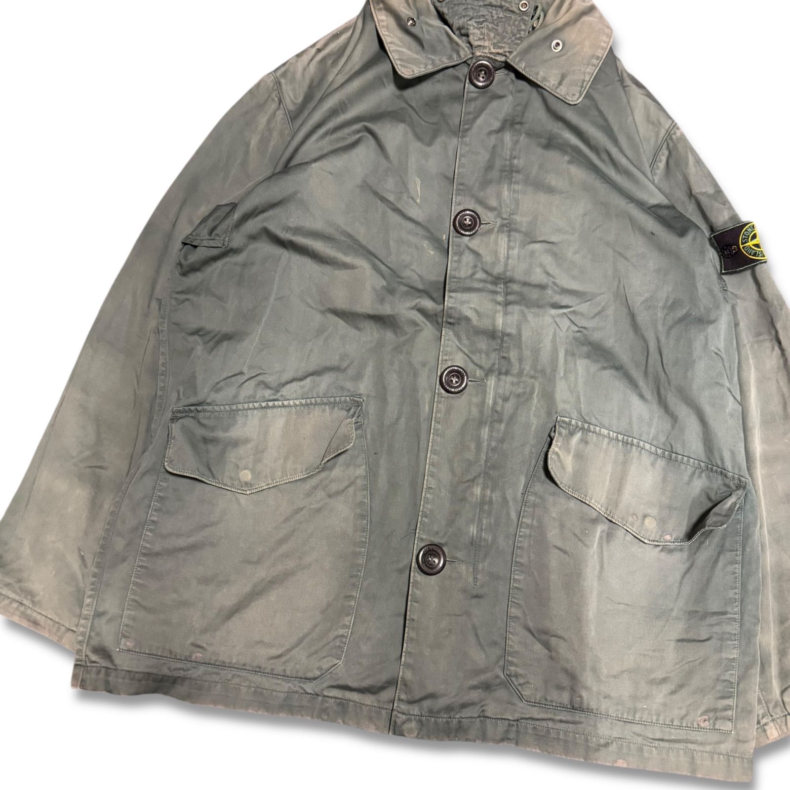 90s】Stone Island Vintage 1998 Raso Gommato Jacket ストーン