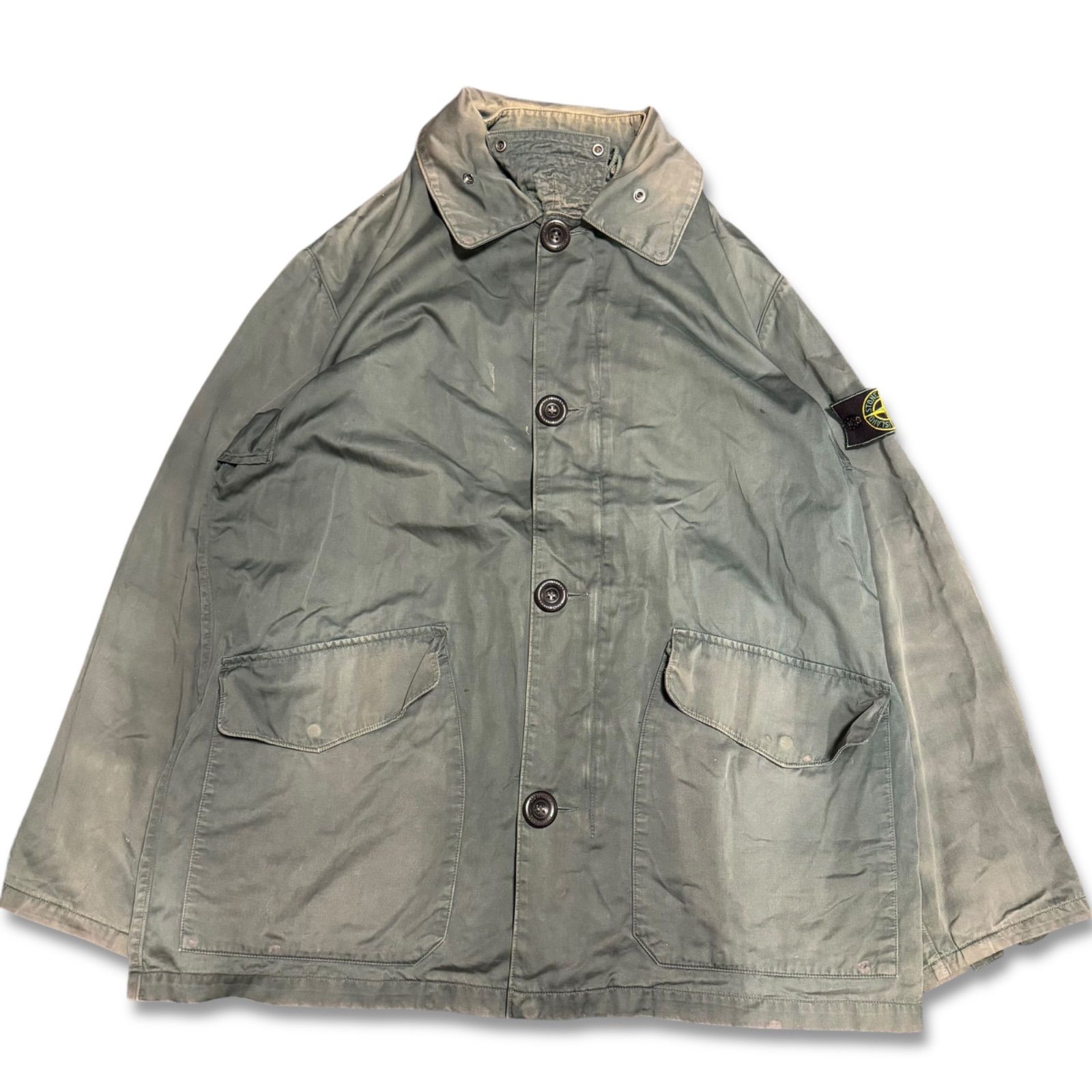 90s】Stone Island Vintage 1998 Raso Gommato Jacket ストーン