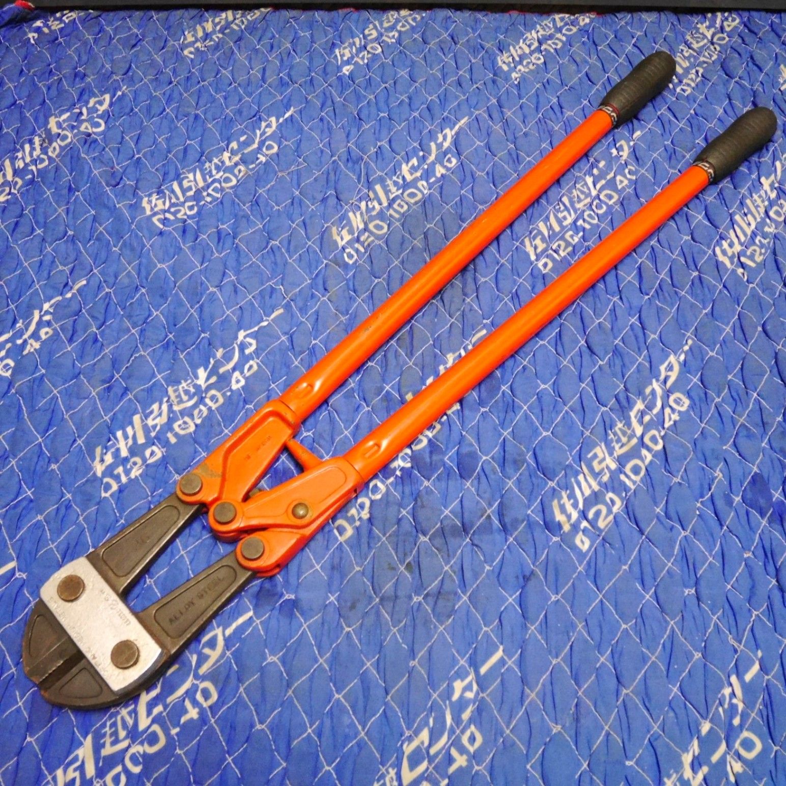 KTC ボルト クリッパー 900 mm CAP.15 型式 不明 番線 ワイヤー カッター 切断 工具