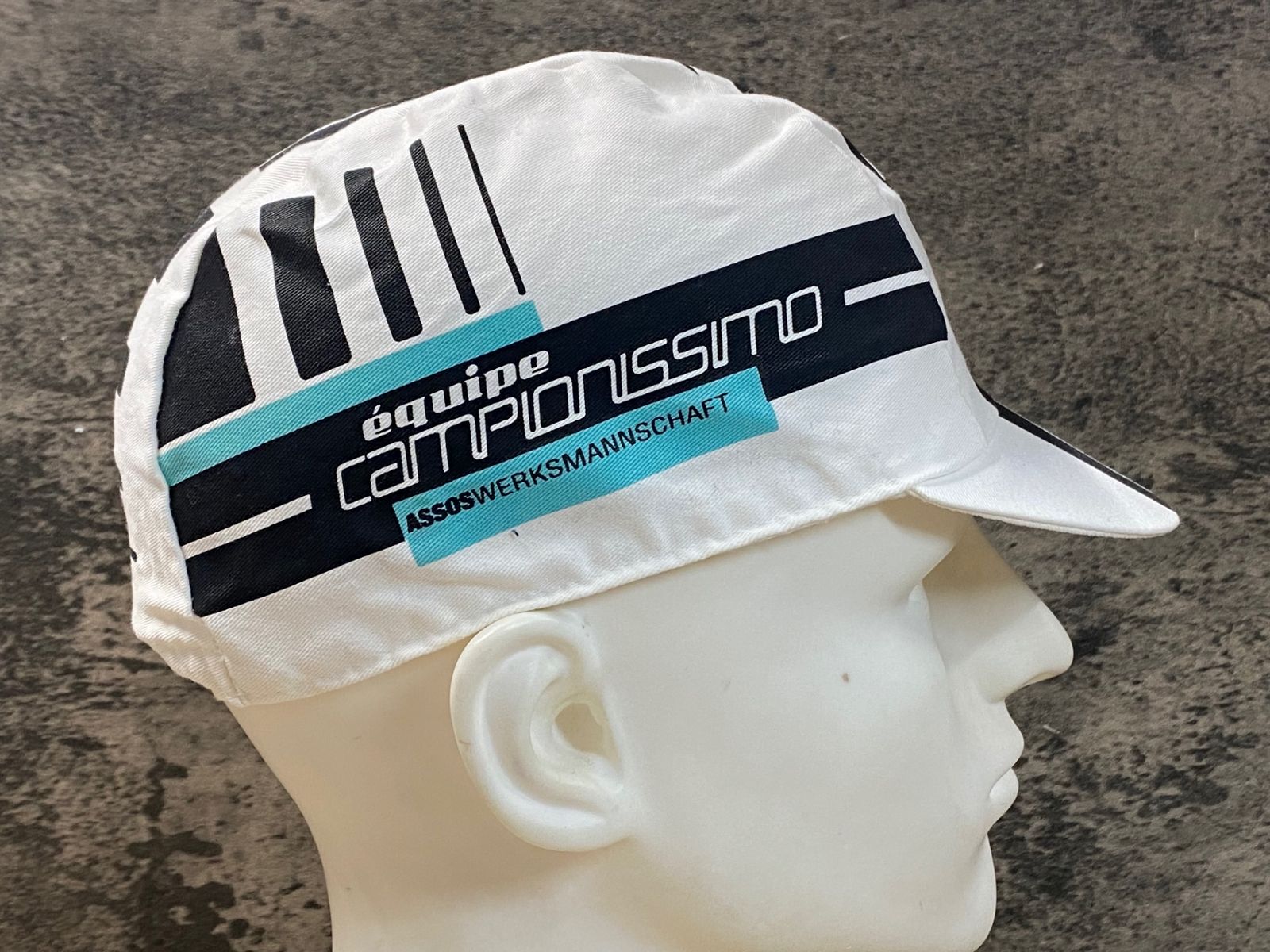 JV157 アソス ASSOS サイクルキャップ 白 - メルカリ