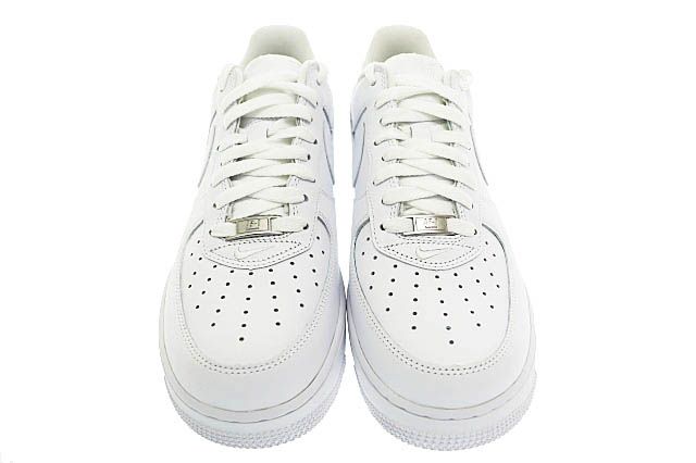 ナイキ NIKE ×SUPREME シュプリーム AIR FORCE 1 LOW WHITE エアフォース 1 ロー ホワイト CU9225-100 27 白 ブランド古着ベクトル 中古AA251221