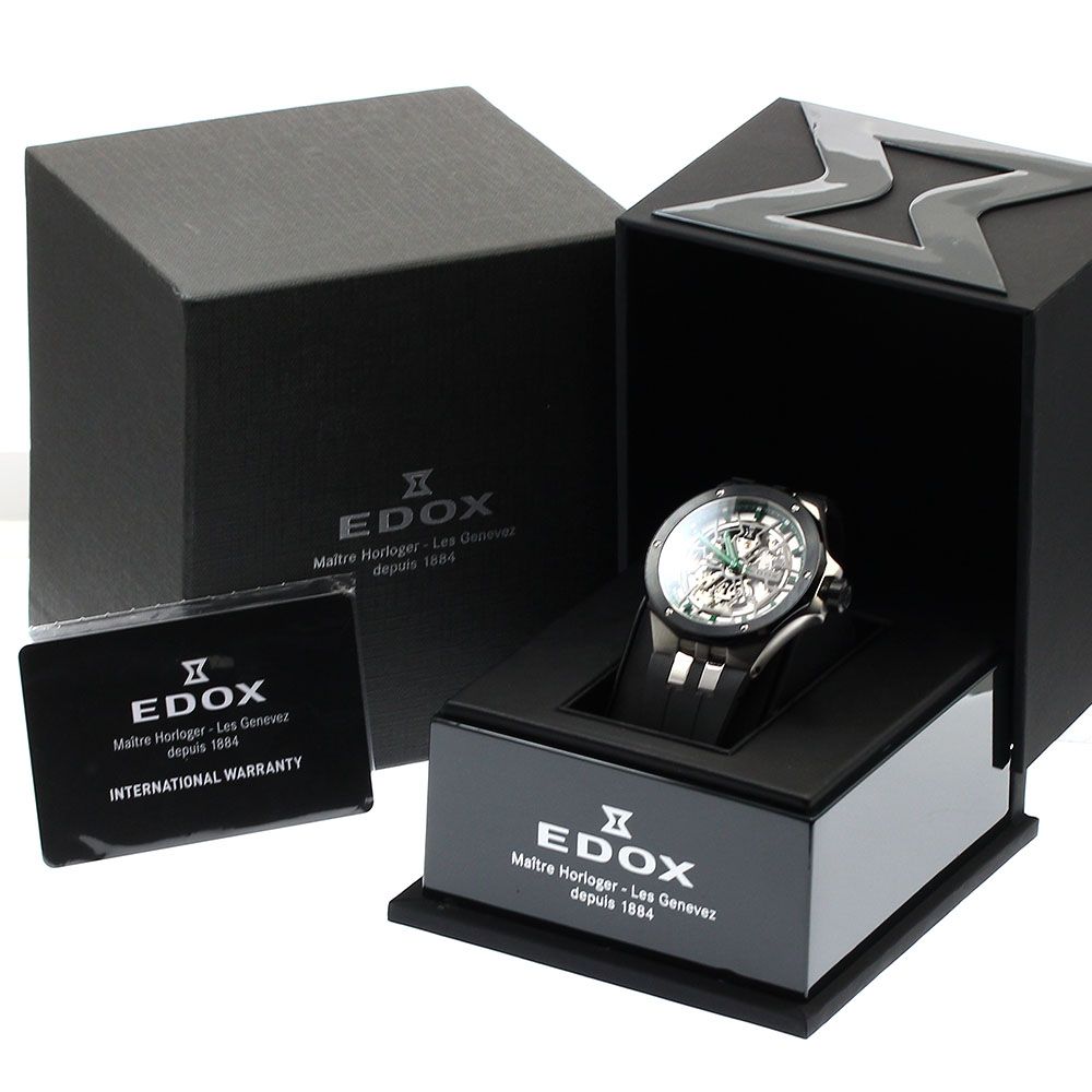 エドックス EDOX 85303-3NN-VB デルフィン メカノ 自動巻き メンズ