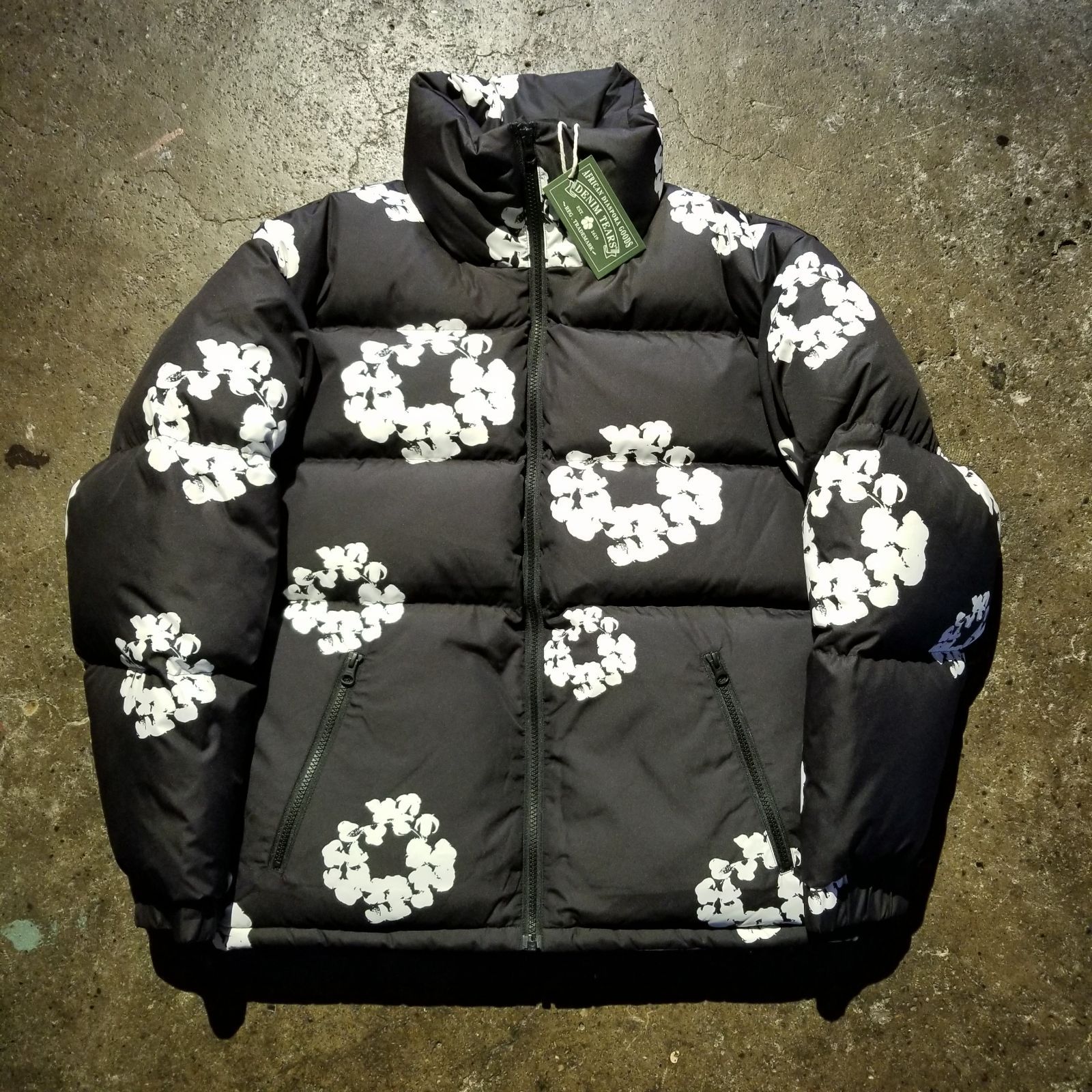 DENIM TEARS 25aw Cotton Wreath Puffer Jacket S デニムティアーズ 