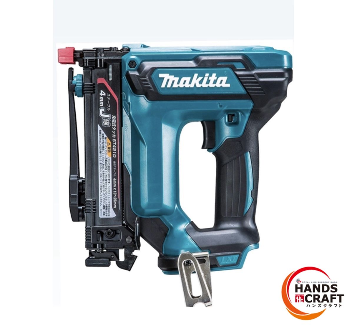 ▽ ♥ マキタ 充電式タッカ J線 4 mm 18 V 本体のみ バッテリ 充電器別売