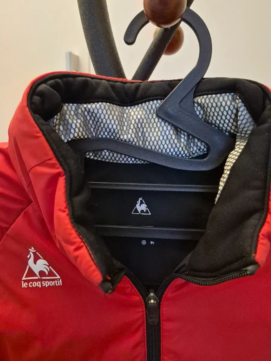 le coq sportif ルコックスポルティフ メンズ ダウン レッド/ブラック