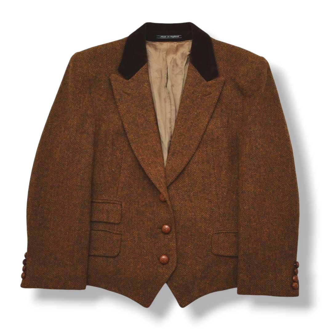 上質】 英国製 オールドイングランド OLD ENGLAND PARIS 別珍襟