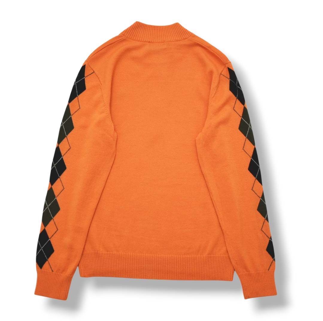 上質】 バーバリー ゴルフ BURBERRY GOLF ハーフジップ スタンドカラー