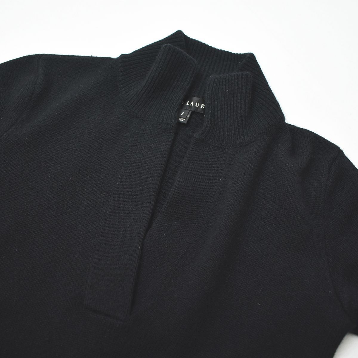 人気】 ラルフローレン RALPH LAUREN 長袖 膝丈 襟付き Vネック メリノ