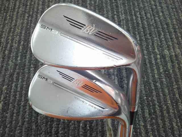 中古 ウェッジ タイトリスト ボーケイSM9ツアークローム50-12F 2本