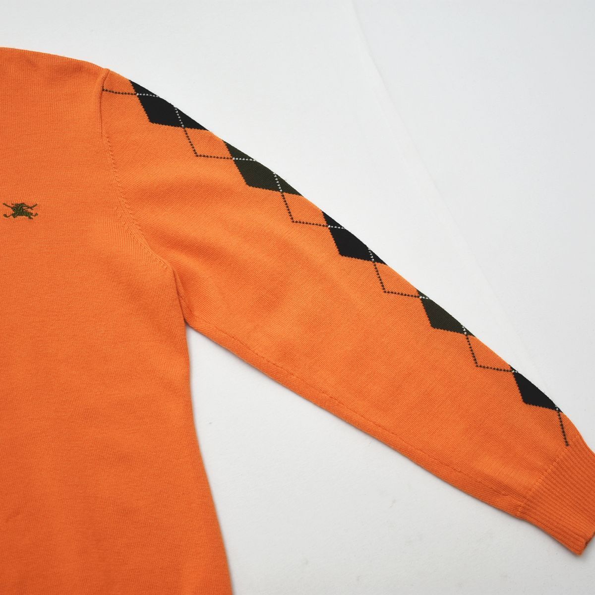 上質】 バーバリー ゴルフ BURBERRY GOLF ハーフジップ スタンドカラー