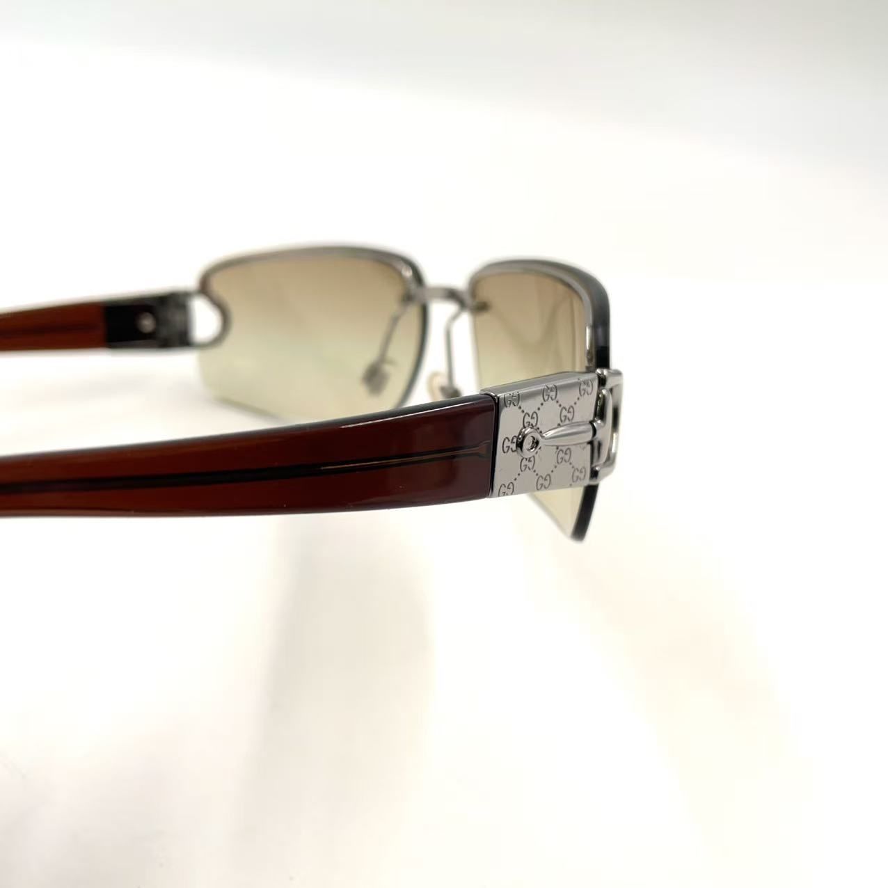 GUCCI ホースビット グラデーション リムレス プラスチック×メタル