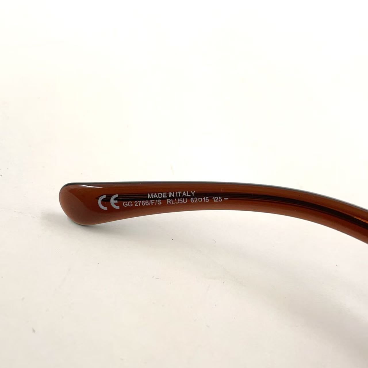 GUCCI ホースビット グラデーション リムレス プラスチック×メタル