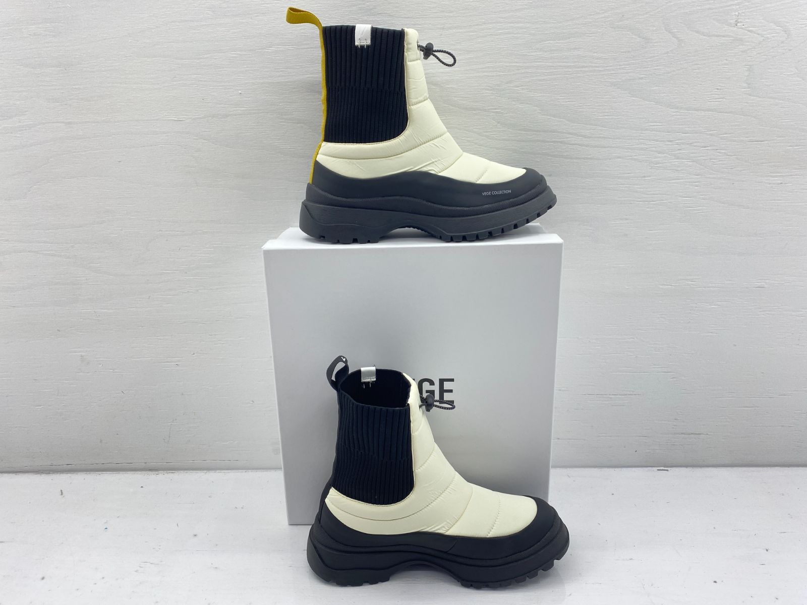 盛岡80-0148] VEGE × nouer ヌエール ハイブリッド スノーブーツ 【美