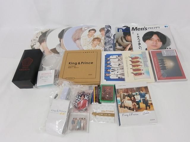 中古品 King & Prince 永瀬廉 made in 他 DVD ペンライト トランプ 等