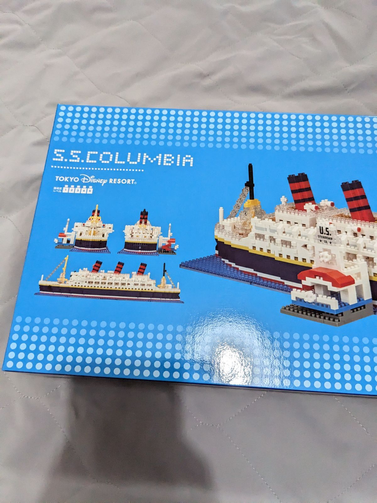 東京ディズニーリゾート のナノブロック S.S.コロンビア号nanoblock