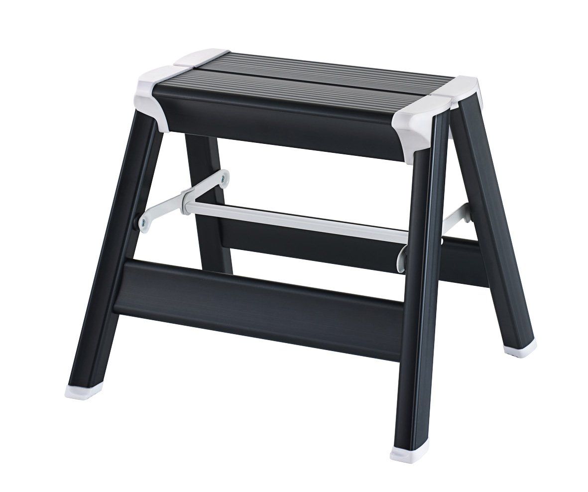 Hasegawa 強力踏台 スキットステップ 130㎏ 強力タイプ ブラック SK 2.0-03 BK 16525