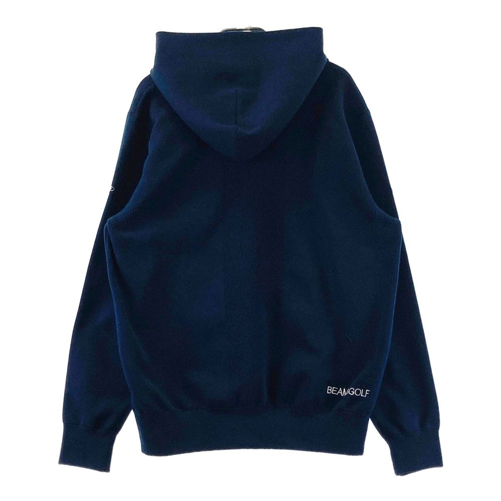 サイズ：XL BEAMS GOLF ビームスゴルフ フード付 ニット ジップ