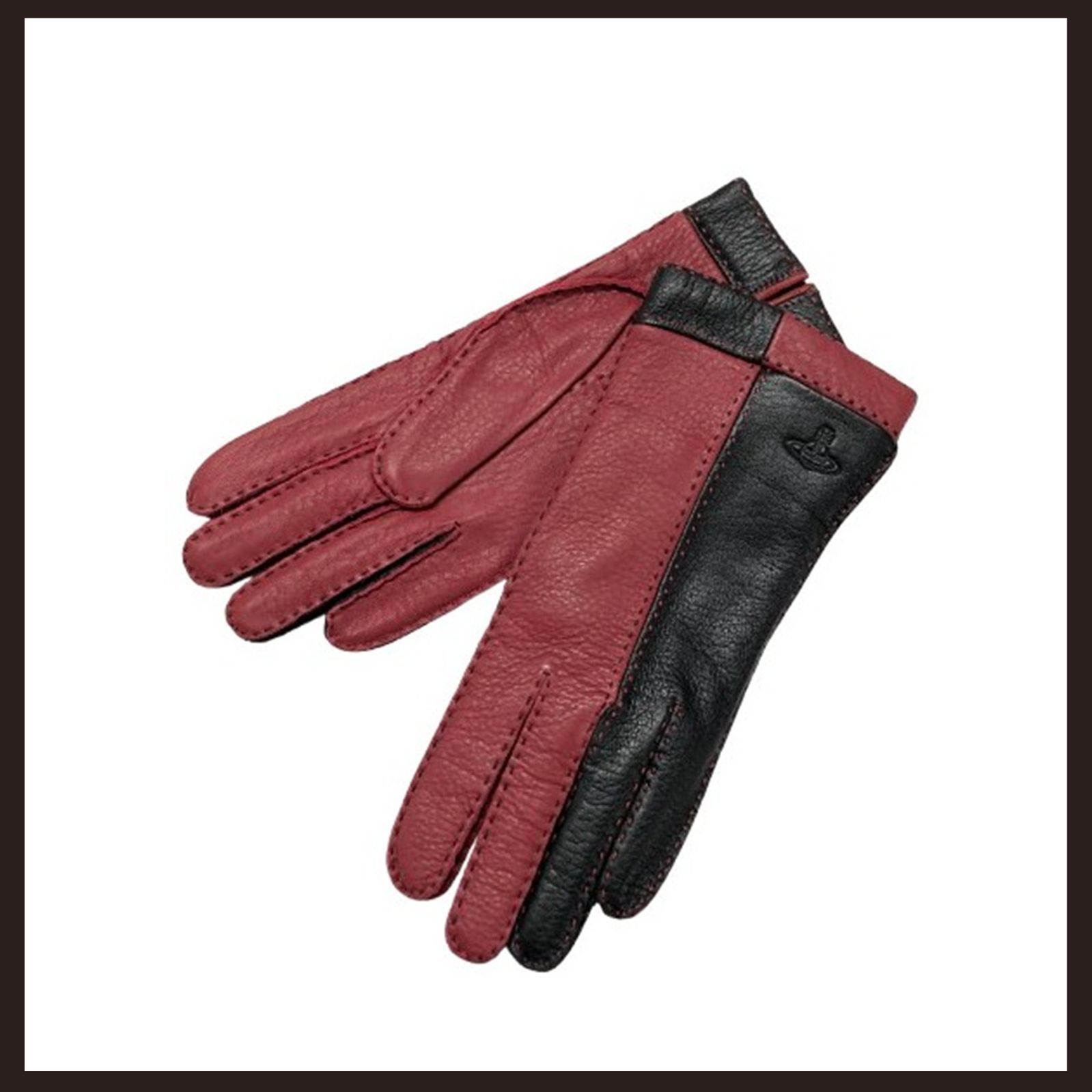 Vivienne Westwood レザー手袋 赤　新品未使用 新品未使用 Vivienne Westwood (ヴィヴィアンウエストウッド) 革手袋