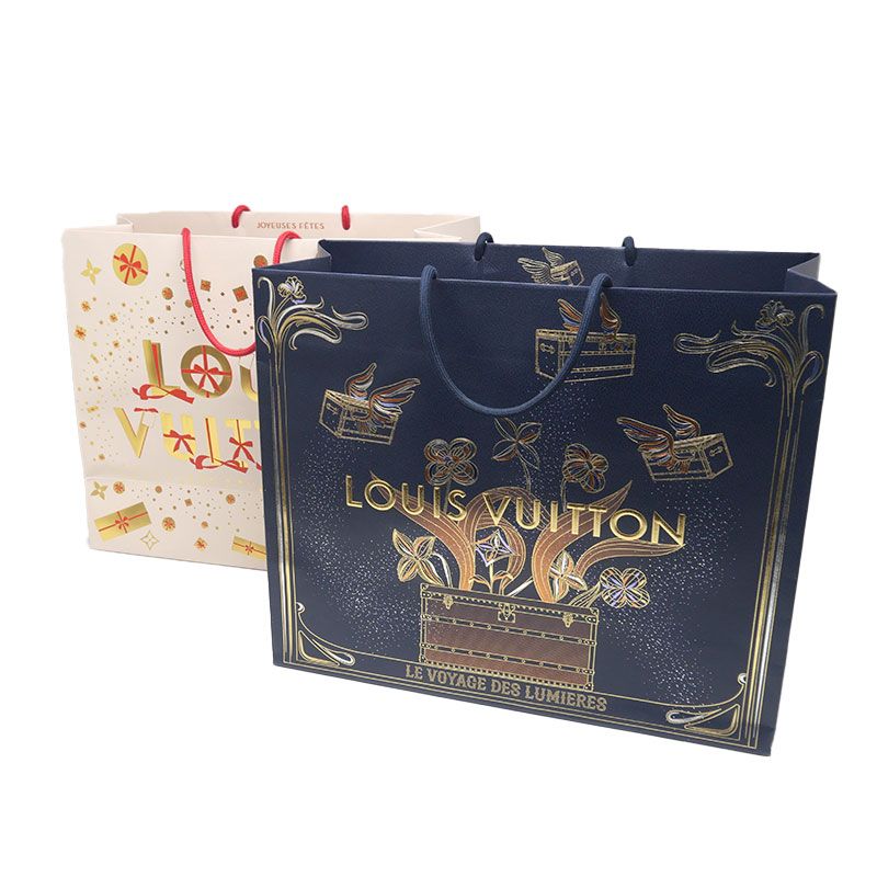 ルイヴィトン 2025/2023ホリデーショッパー ショップ袋 2枚セット