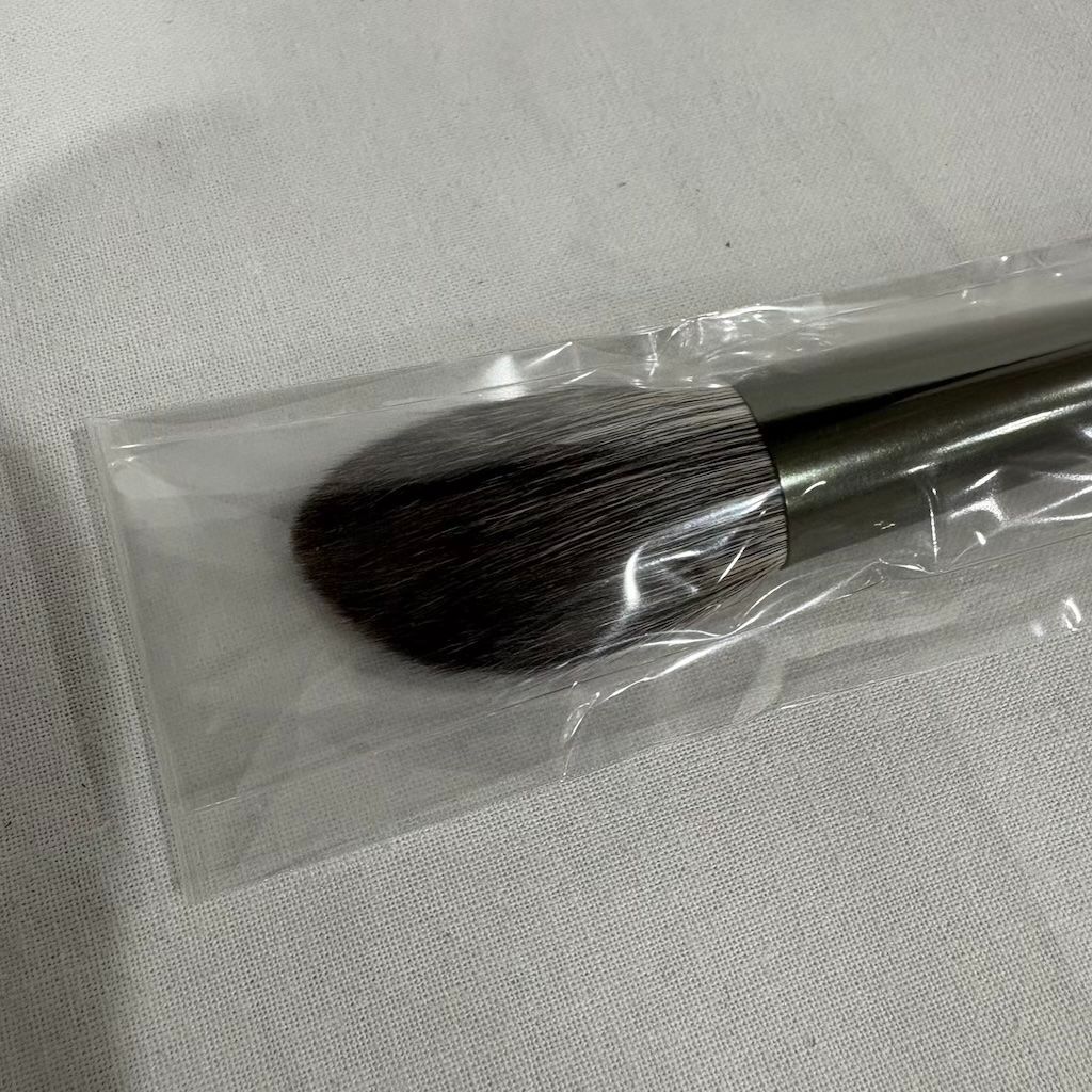 熊野筆（メイクブラシ・パウダーブラシ・チークブラシ）、京都東寺 新品未開封 竹宝堂 禅 ZEシリーズ ZE-4 ハイライトブラシ 限定品 (512-9)