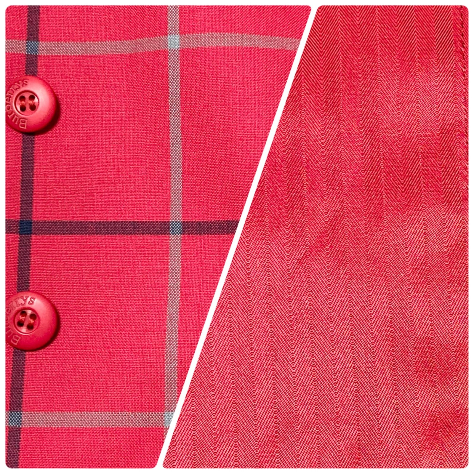 美品 BURBERRY バーバリー レディース レッド キルティング ロゴ刺繍 