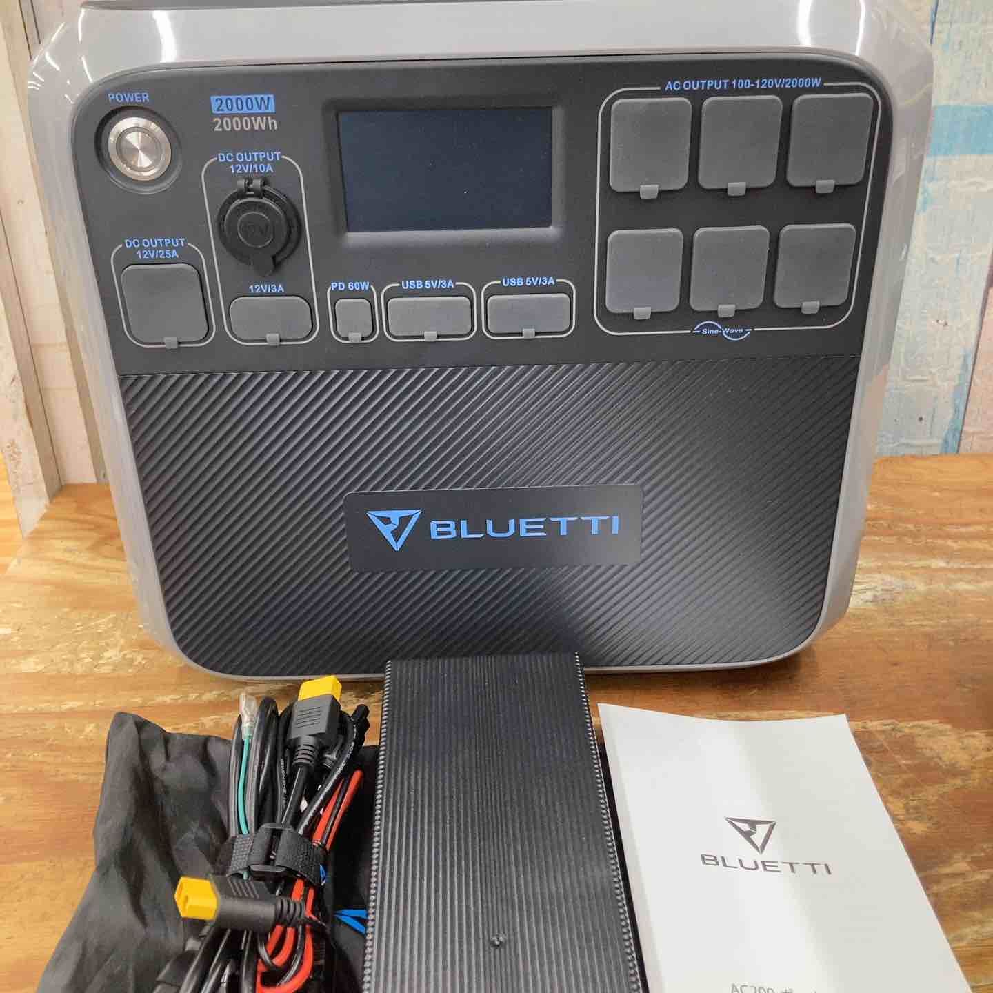 BLUETTI ポータブル電源 AC 200 P 大容量 2000 Wh AC高出力 瞬間最大4800 W 柏店