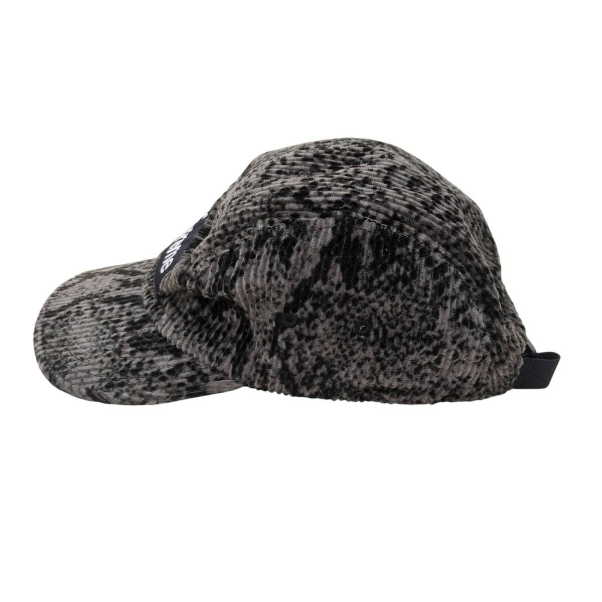 Supreme シュプリーム Snakeskin Corduroy Camp Cap スネークスキン