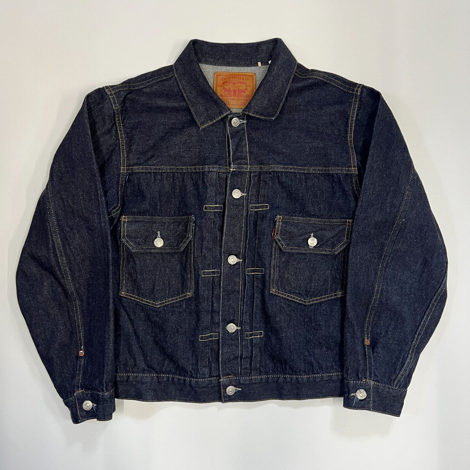 LEVI´S VINTAGE CLOTHING (リーバイス) LVC 507XX 1953モデル デニムジャケット トラッカージャケット 2nd Tバック 日本製 サイズ44