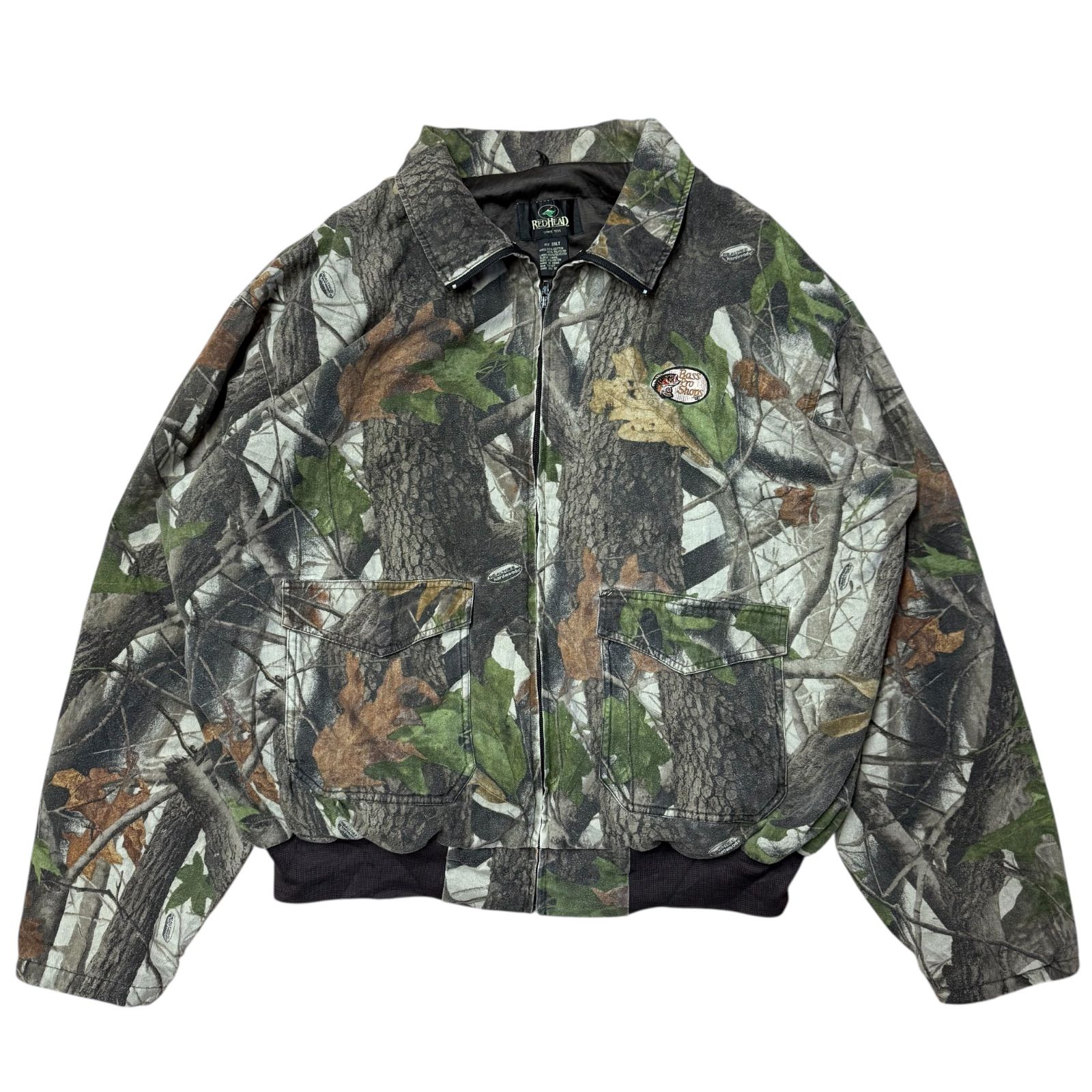 redhead リアルツリー ジップパーカー 古着 80s〜90s