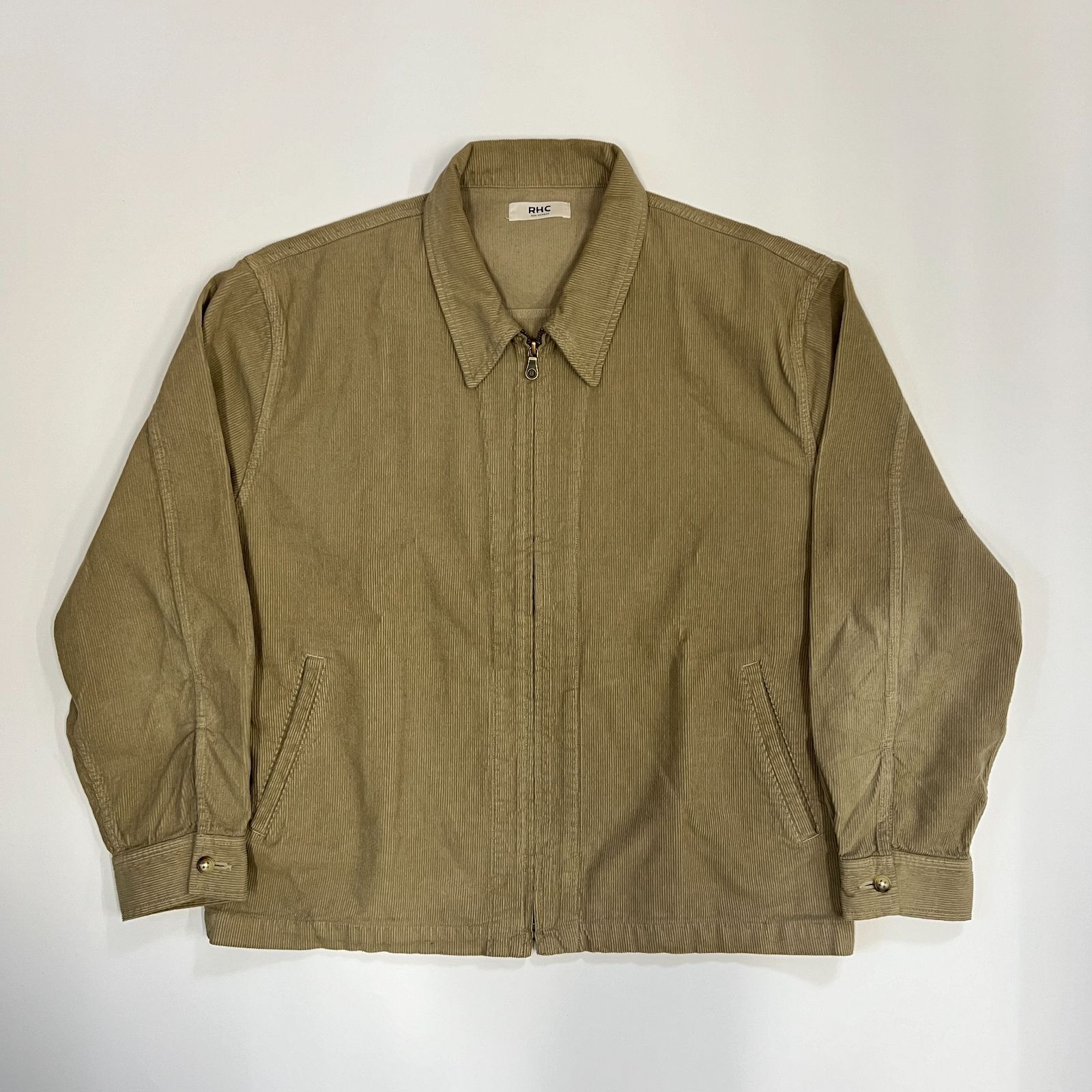 RHC Ron Herman (ロンハーマン) コーデュロイ ジップアップ ブルゾン