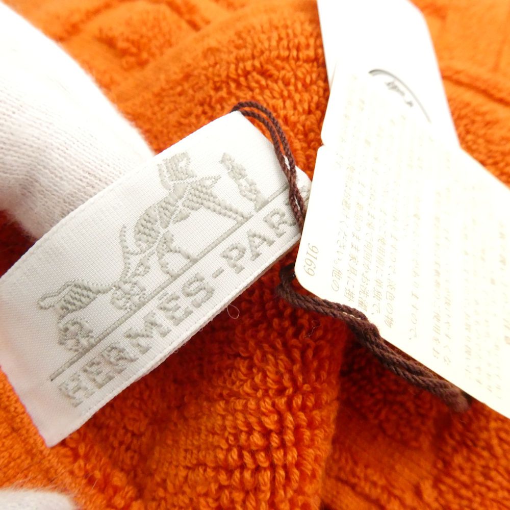 未使用 HERMES エルメス ステアーズ ゲスト フェイスタオル 2点