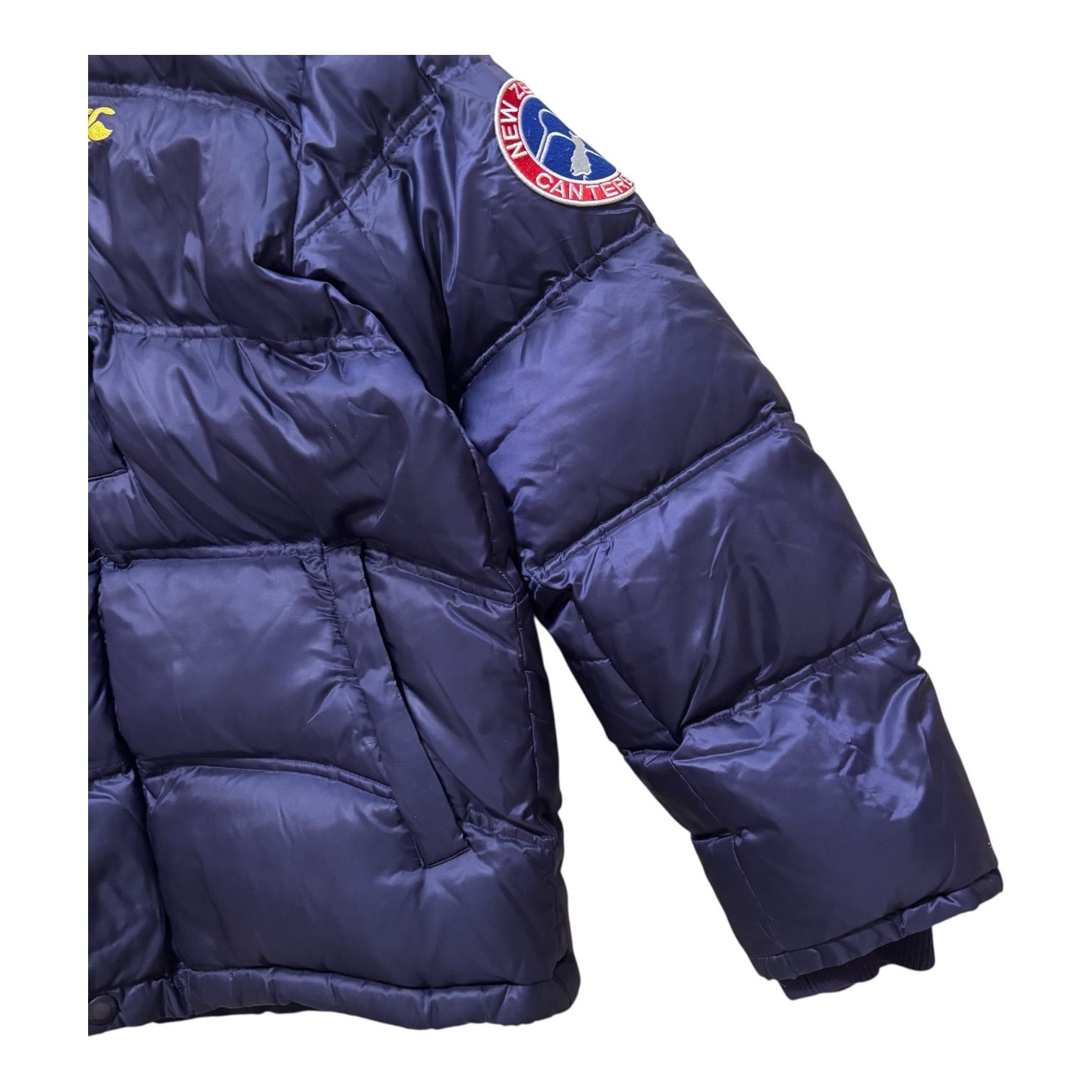 Canterbury カンタベリー ダウンジャケット フード付き パープル