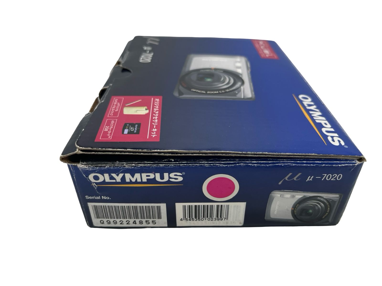 動作品 OLYMPUS μ-7020 コンパクトデジカメ 箱 取説付き コンデジ