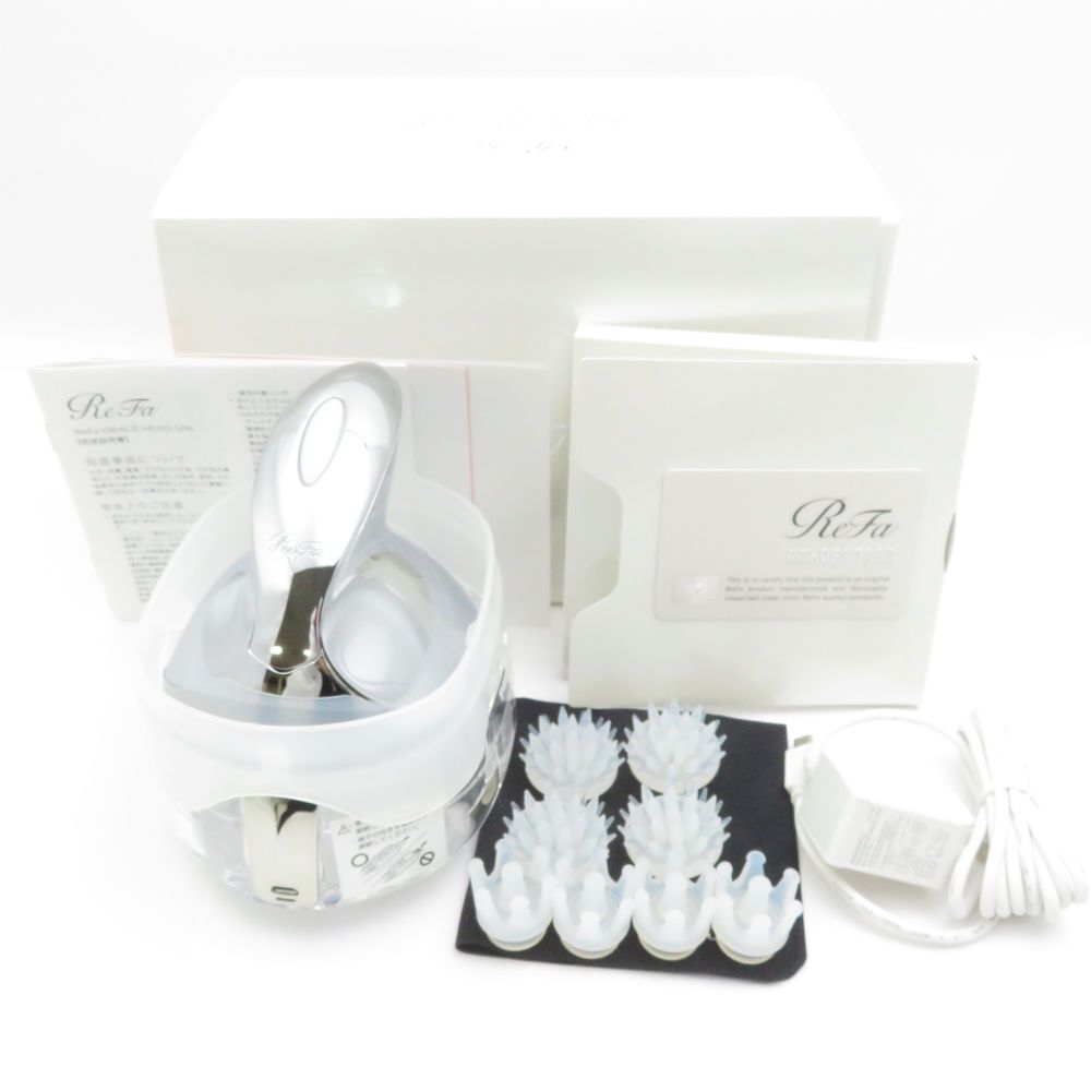 美品 ReFa リファ RF-GH2114B グレイスヘッドスパ 頭皮 スカルプケア