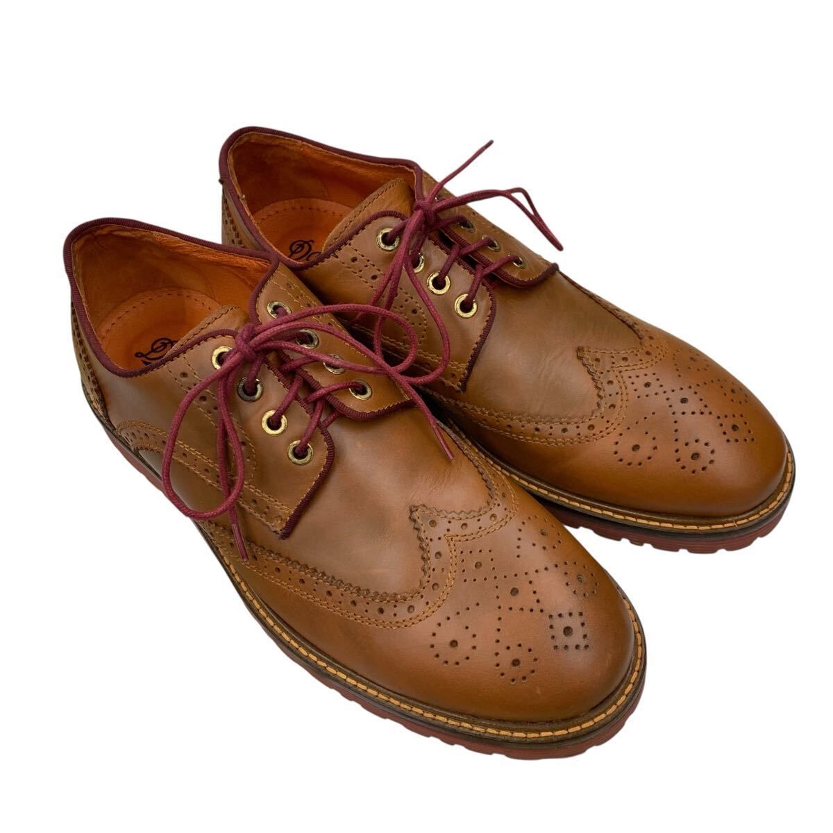 DANNER ダナー D0022 ウイングチップ メダリオン レザー シューズ 外 