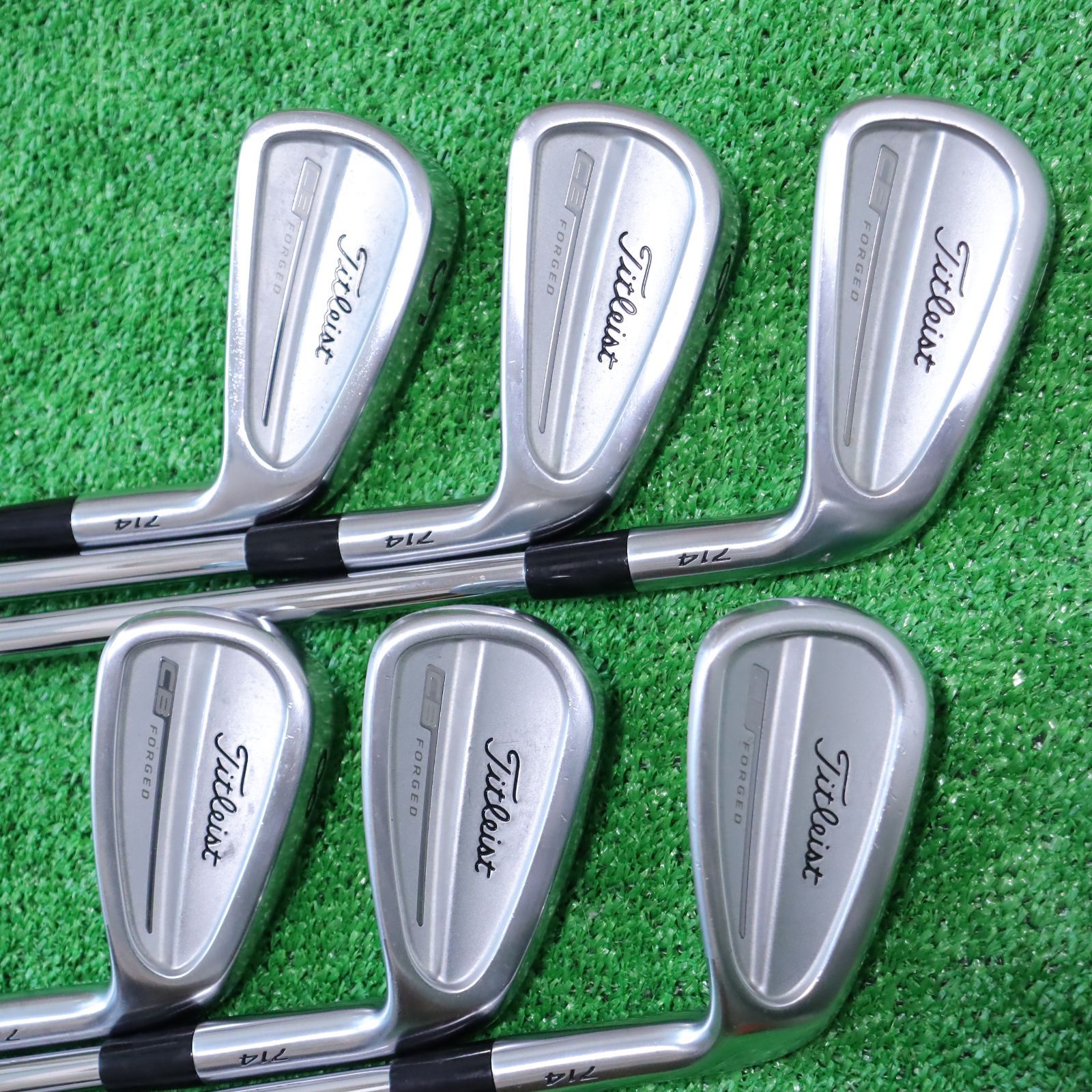 タイトリスト CB714 FORGED アイアン 5〜PWセット 6本セット Dynamic