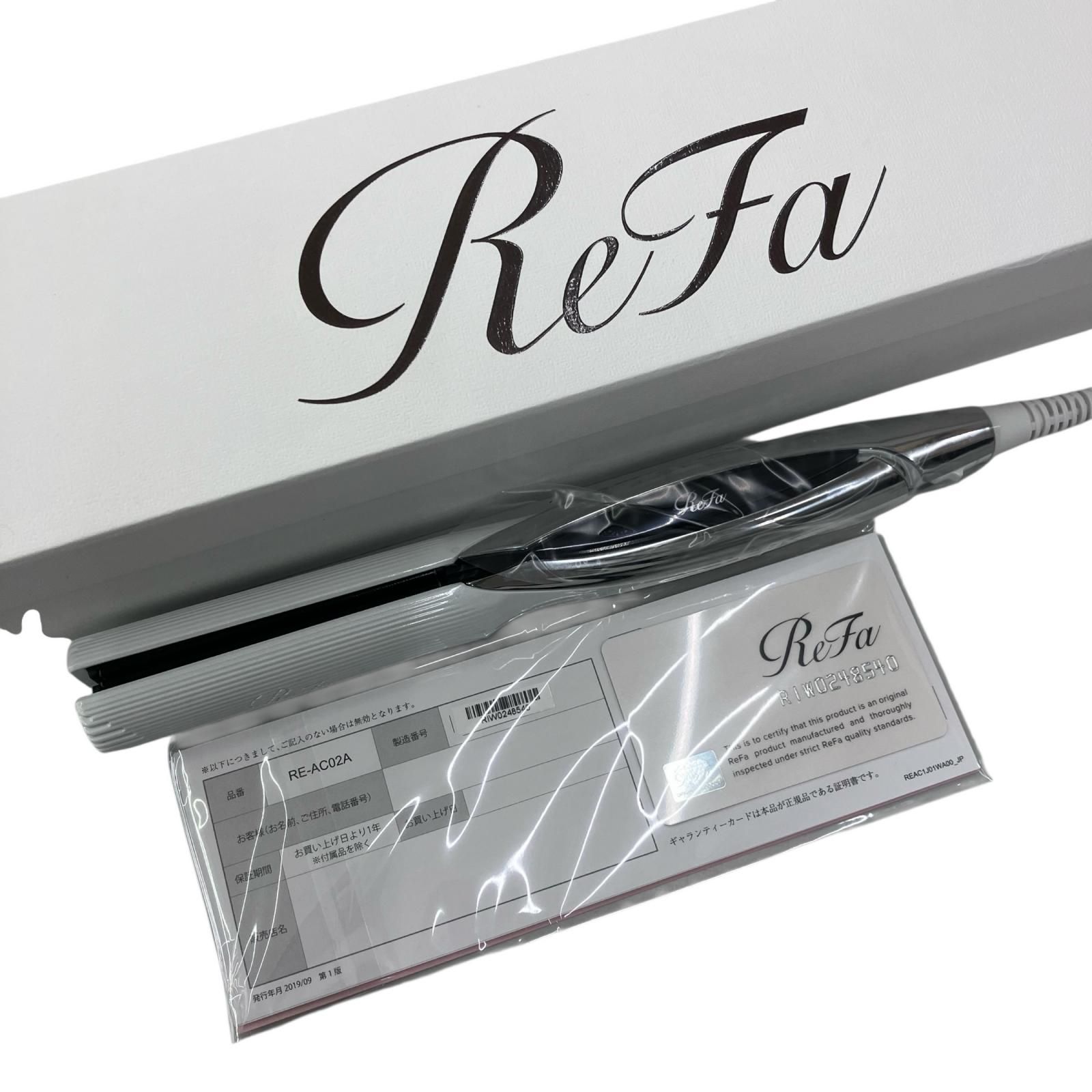 186000 動作確認済み ReFa リファ リファ ストレートアイロン RE-AC02A