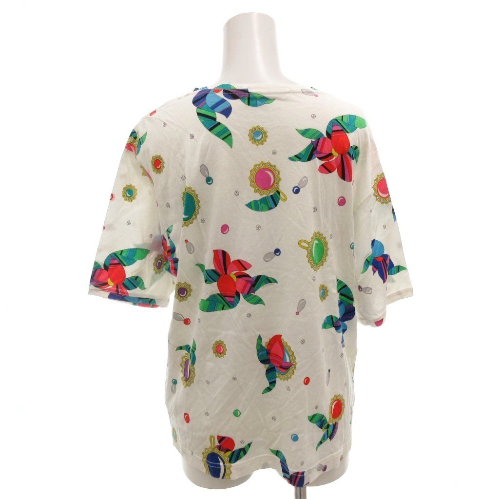 LEONARD SPORT カットソー レオナールスポーツ LEONARD SPORT カットソー アクセサリー柄 □ECT