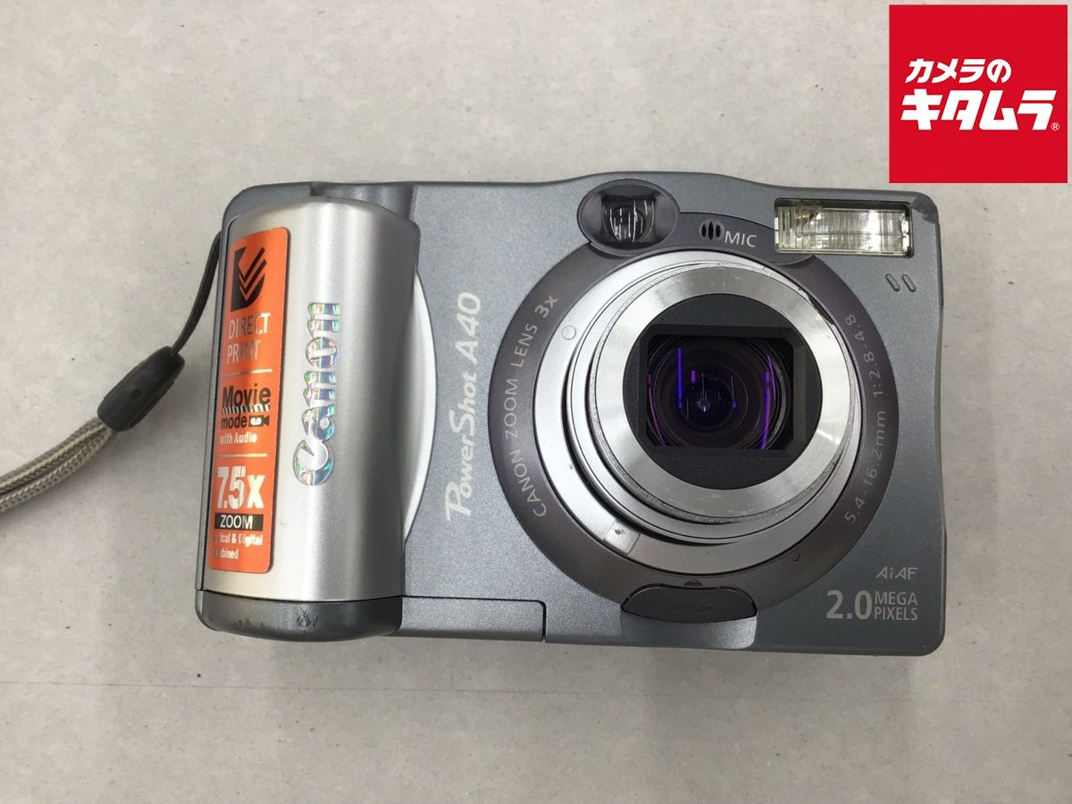 中古】 【難あり品】 キヤノン PowerShot A40 - メルカリ